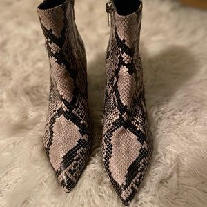 Marc Fisher Snakeskin Boots